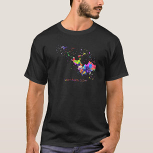 Saint Barthelemy Map T-Shirt