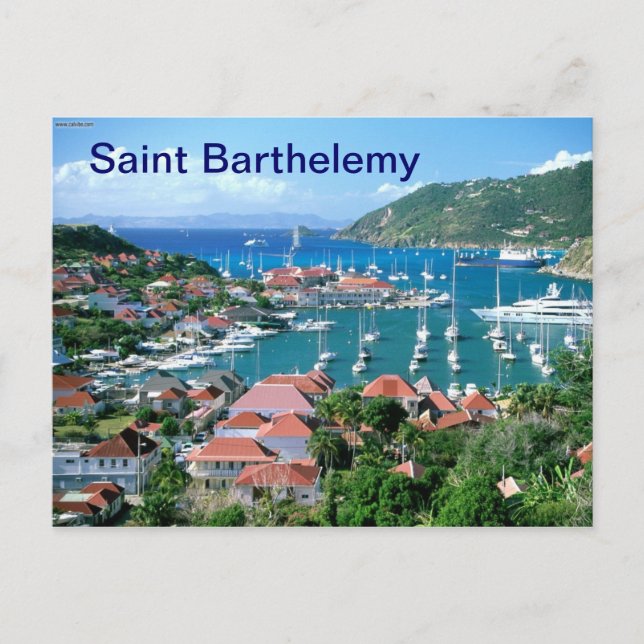 Saint Barthelemy postcard (Front)
