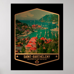 Saint Barthélemy Poster