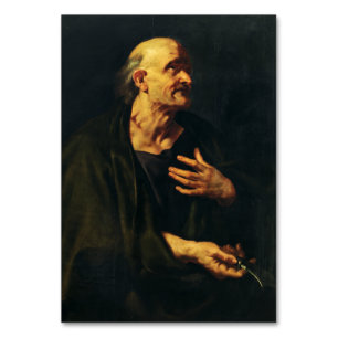 Saint Bartholomew by Peter Paul Rubens Table Number
