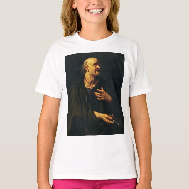 Saint Bartholomew the Apostle by Rubens T-Shirt (Front)