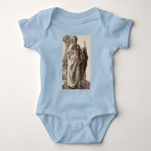 Saint Bartholomew the Apostle Fine Art Baby Bodysuit