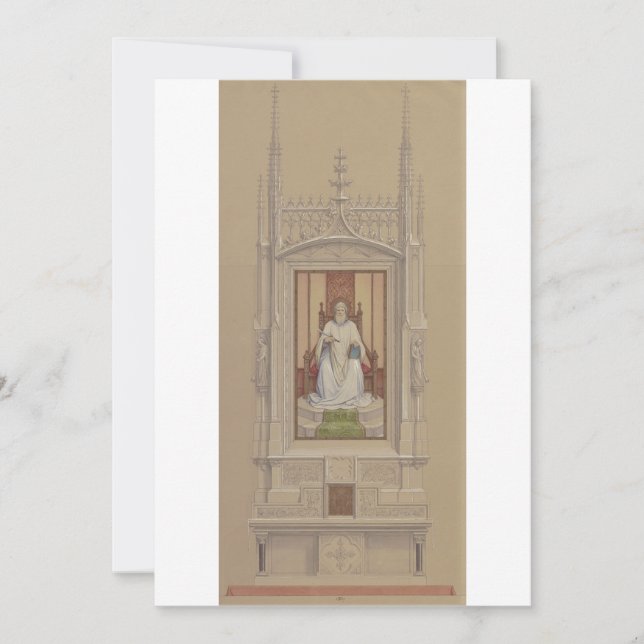 Saint Bartholomew the Apostle Fine Art Invitation (Front)