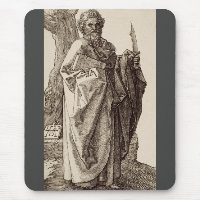 Saint Bartholomew the Apostle Fine Art Mouse Mat (Front)