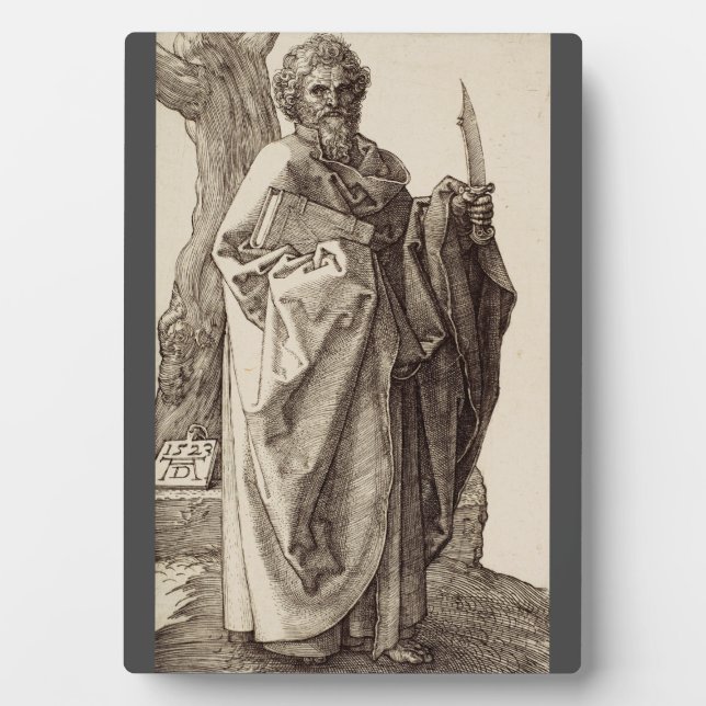 Saint Bartholomew the Apostle Fine Art Plaque (Front)