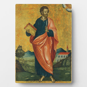 Saint Bartholomew the Apostle Fine Art Plaque