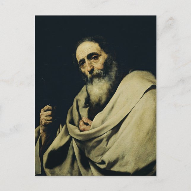 Saint Bartholomew the Apostle Fine Art Postcard (Front)