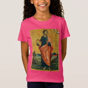 Saint Bartholomew the Apostle Fine Art T-Shirt