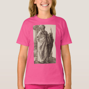 Saint Bartholomew the Apostle Fine Art T-Shirt