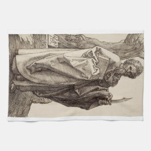 Saint Bartholomew the Apostle Fine Art Tea Towel