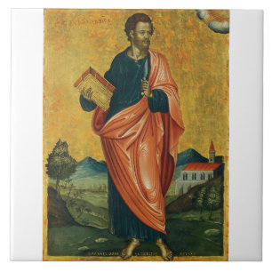 Saint Bartholomew the Apostle Fine Art Tile
