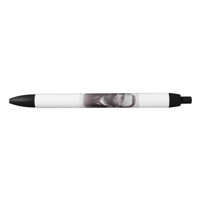 Saint Bartolo Longo Apostle of the Rosary Black Ink Pen (Front)