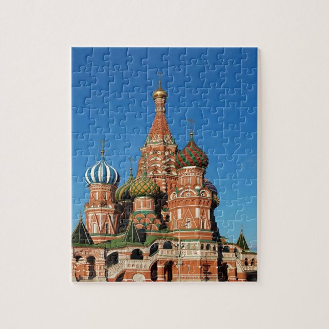 Saint Basil Cathedral  Red Square Moscow  Russian Jigsaw Puzzle (Vertical)