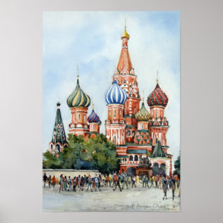 Saint Basil - Moscow Poster