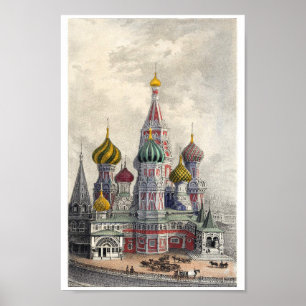 Saint Basil’s Cathedral, Moscow Poster