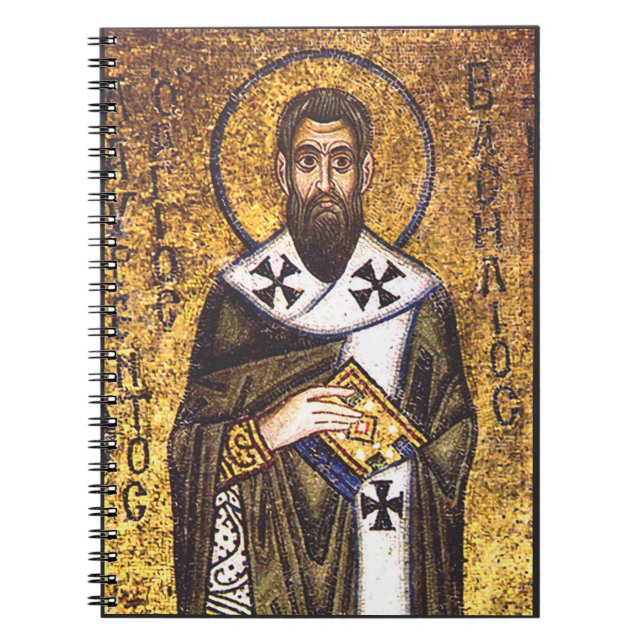 Saint Basil the Great Mosaic Notebook (Front)