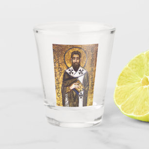 Saint Basil the Great Mosaic Shot Glass