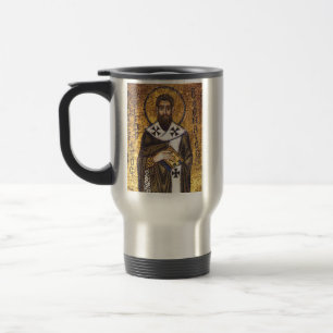 Saint Basil the Great Mosaic Travel Mug