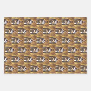 Saint Basil the Great Mosaic Wrapping Paper Sheet