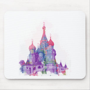 Saint Basil's Cathedral Moscow Mouse Mat