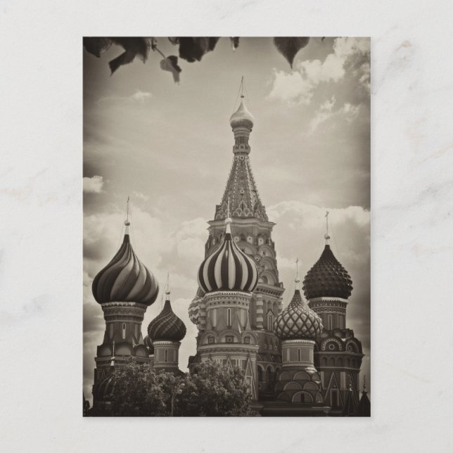 Saint Basil's Cathedral, Moscow Postcard (Front)