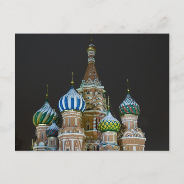 saint basil's top postcard (Front)