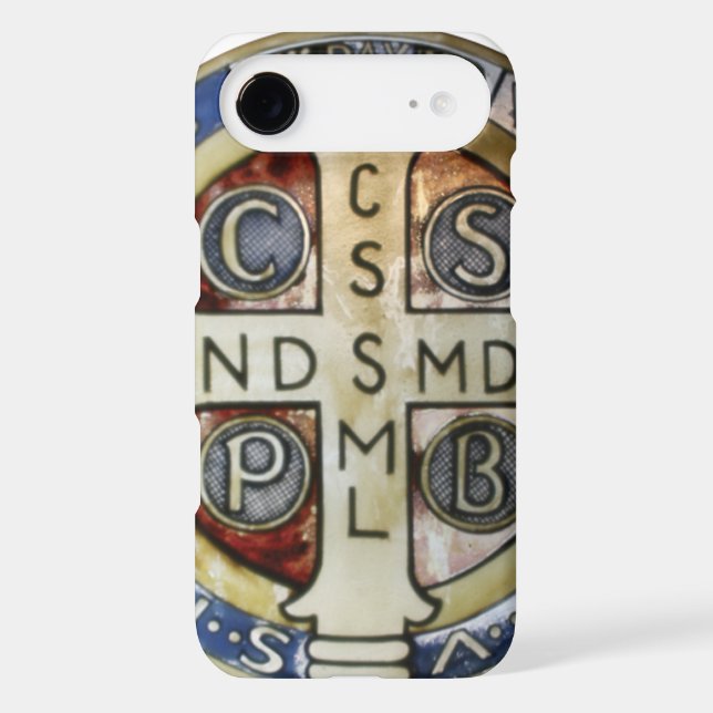 SAINT BENEDICT CATHOLIC 09 CUSTOMIZABLE PRODUCTS Case-Mate iPhone CASE (Back)