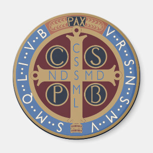 Saint Benedict Medal Magnet