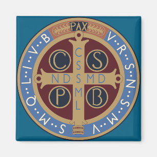 Saint Benedict Medal Magnet