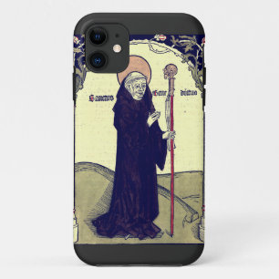 Saint Benedict of Nursia Abbot of Monte Cassino iPhone 11 Case