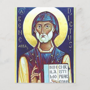 Saint Benedict of Nursia Father of Monks Art