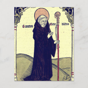 Saint Benedict of Nursia Patron of Europe Catholic