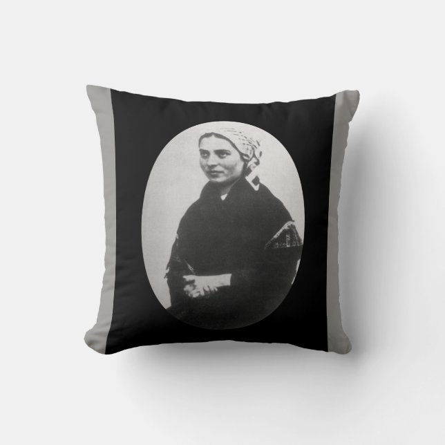 Saint Bernadette Cushion (Front)