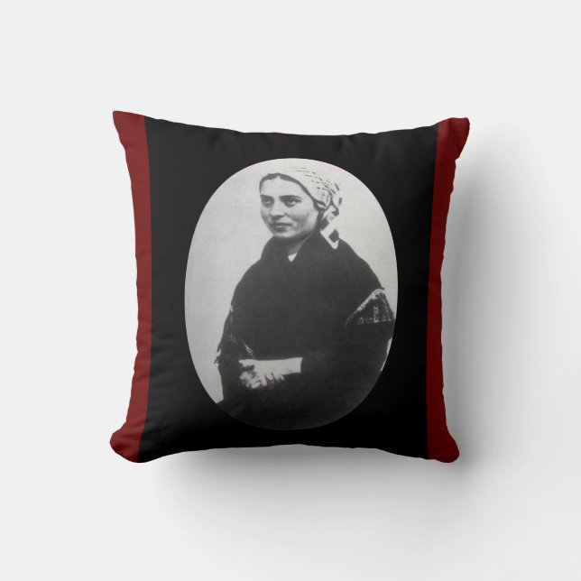 Saint Bernadette Cushion (Front)