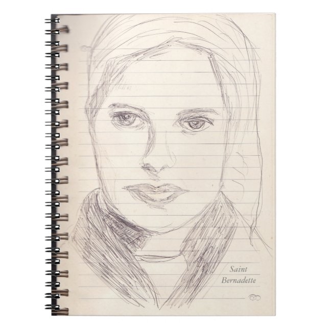Saint Bernadette Notebook (Front)