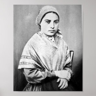 Saint Bernadette Poster