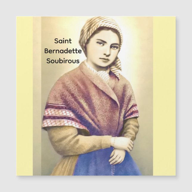 Saint Bernadette Soubirous (Front)