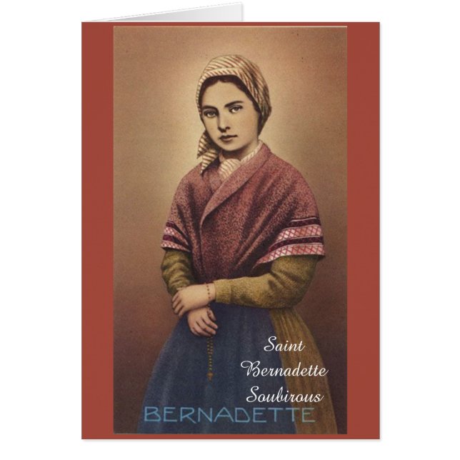 Saint Bernadette Soubirous (Front)