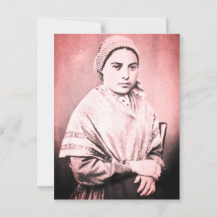 Saint Bernadette Soubirous as a child Postcard