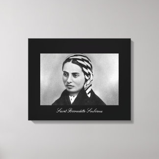 Saint Bernadette Soubirous Canvas Print