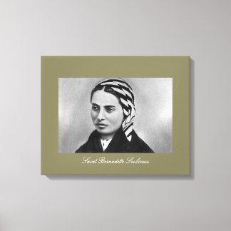 Saint Bernadette Soubirous Canvas Print