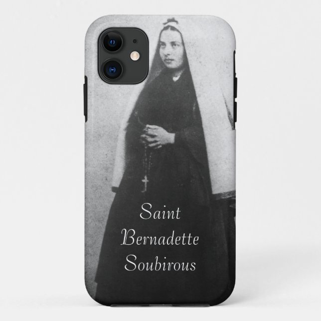 SAINT BERNADETTE SOUBIROUS Case-Mate iPhone CASE (Back)