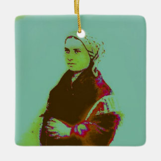 SAINT BERNADETTE SOUBIROUS CERAMIC TREE DECORATION