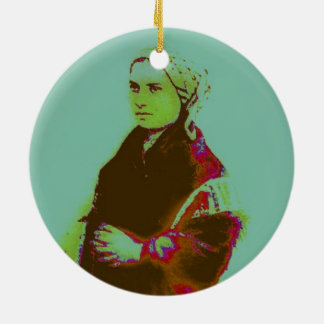 SAINT BERNADETTE SOUBIROUS CERAMIC TREE DECORATION