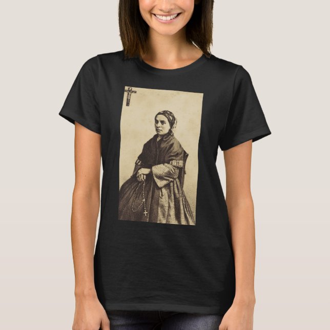 Saint Bernadette Soubirous Fine Art T-Shirt (Front)