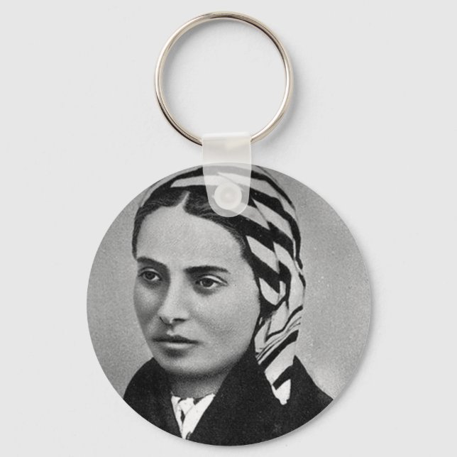 SAINT BERNADETTE SOUBIROUS KEY RING (Front)