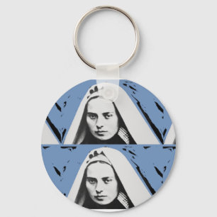 SAINT BERNADETTE SOUBIROUS KEY RING