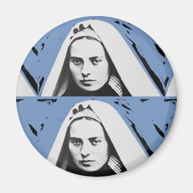 SAINT BERNADETTE SOUBIROUS MAGNET (Front)