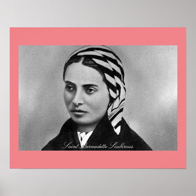 Saint Bernadette Soubirous Poster (Front)