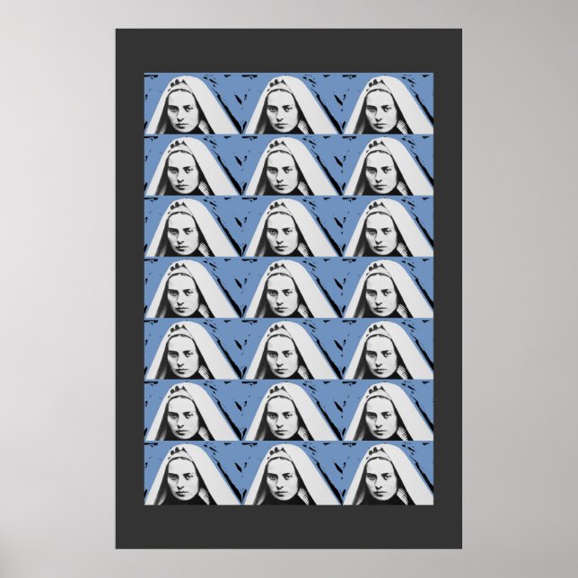 SAINT BERNADETTE SOUBIROUS POSTER (Front)